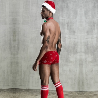 Новогодний мужской эротический костюм Любимый Санта, фото №3