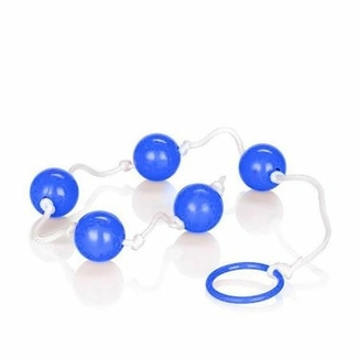 Анальні кульки - Anal Balls Clear Blue Large, фото №4