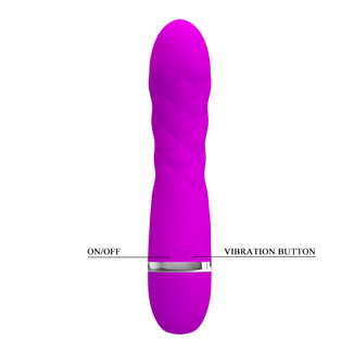 Класичний вібратор - Pretty Love Truda Vibrator Purple, фото №4