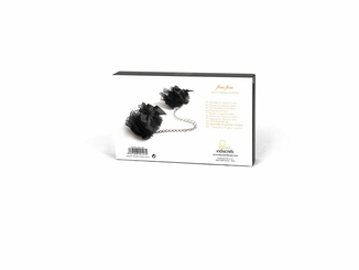 Наручники Bijoux Indiscrets - Frou Frou Organza handcuffs, атлас и органза, подарочная упаковка, фото №4