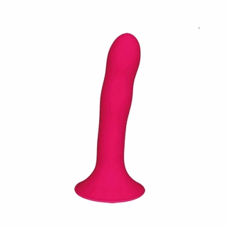 Дилдо с присоской Adrien Lastic Hitsens 4 Pink, отлично для страпона, диаметр 3,7см, длина 17,8см, numer zdjęcia 2