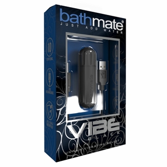 Вибропуля Bathmate Vibe Bullet Black, глубокая мощная вибрация, numer zdjęcia 4