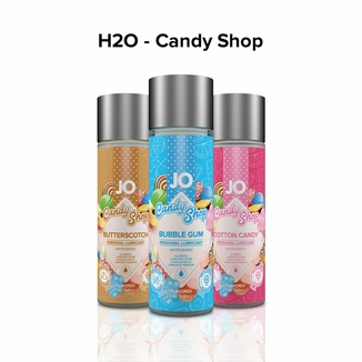 Лубрикант на водной основе JO H2O — Candy Shop — Butterscotch (60 мл) без сахара и парабенов, numer zdjęcia 6