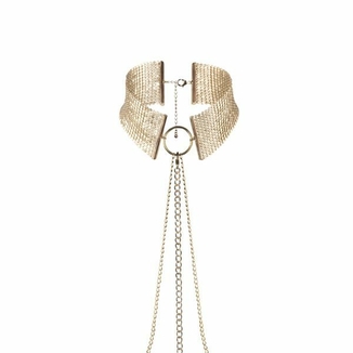 Ожерелье-воротник Bijoux Indiscrets Desir Metallique Collar - Gold, фото №3