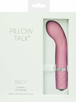 Роскошный вибратор Pillow Talk - Racy Pink с кристаллом Сваровски для точки G, подарочная упаковка, photo number 10