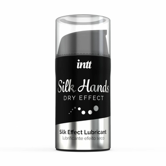Ультагустая силиконовая смазка Intt Silk Hands (15 мл) с матовым эффектом, шелковистый эффект, фото №3