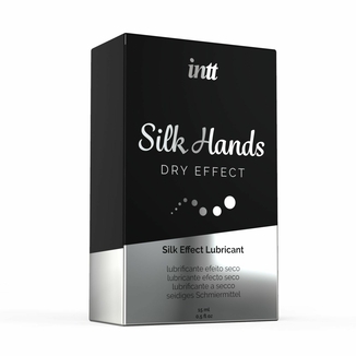 Ультагустая силиконовая смазка Intt Silk Hands (15 мл) с матовым эффектом, шелковистый эффект, photo number 4