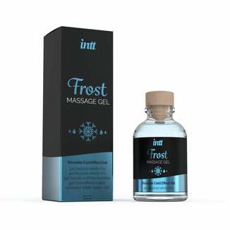 Массажный гель для интимных зон Intt Frost (30 мл) охлаждающе-согревающий, numer zdjęcia 2