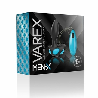 Анальная вибропробка Rocks Off Men-X - Varex, фото №3