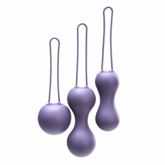 Набор вагинальных шариков Je Joue - Ami Purple, диаметр 3,8-3,3-2,7см, вес 54-71-100гр, фото №2