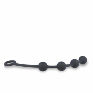 Анальные шарики Nexus Excite Medium Anal Beads, силикон, макс. диаметр 2,5см, numer zdjęcia 3