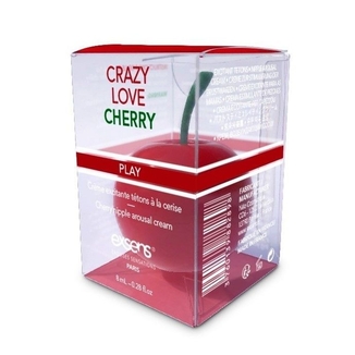 Возбуждающий крем для сосков EXSENS Crazy Love Cherry (8 мл) с жожоба и маслом ши, съедобный, photo number 2