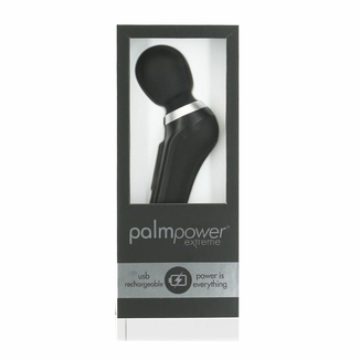 Мощный вибромассажер PalmPower Extreme - Black, 7 режимов, гибкая головка, перезаряжаемый, photo number 7