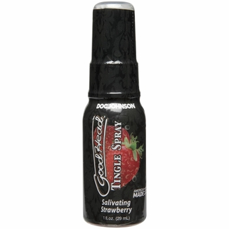 Спрей для минета Doc Johnson GoodHead Tingle Spray – Strawberry (29 мл) со стимулирующим эффектом, фото №2