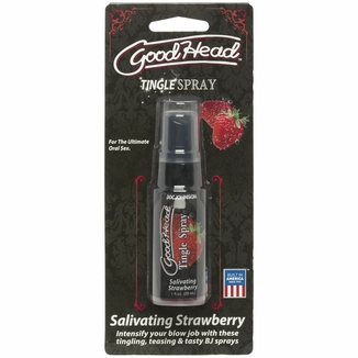 Спрей для минета Doc Johnson GoodHead Tingle Spray – Strawberry (29 мл) со стимулирующим эффектом, numer zdjęcia 3