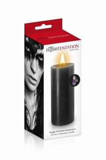 БДСМ-cвеча низкотемпературная Fetish Tentation SM Low Temperature Candle Black, фото №3