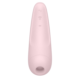 Вакуумный клиторальный стимулятор Satisfyer Curvy 2+ Pink с управлением через интернет, фото №6