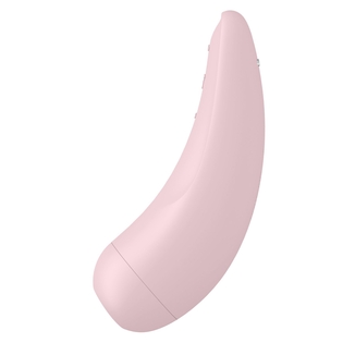 Вакуумный клиторальный стимулятор Satisfyer Curvy 2+ Pink с управлением через интернет, photo number 8