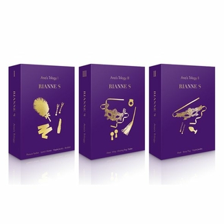 Романтический подарочный набор RIANNE S Ana's Trilogy Set II: пробка 2,7 см, лассо для сосков, маска, numer zdjęcia 10