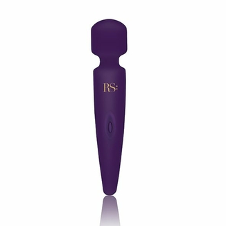 Вибромассажер Rianne S: Bella Mini Wand Purple, 10 режимов, медицинский силикон, подарочная упаковка, фото №8