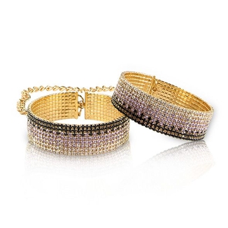 Лакшери наручники-браслеты с кристаллами Rianne S: Diamond Cuffs, подарочная упаковка, photo number 3