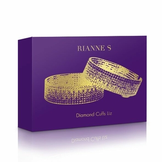 Лакшери наручники-браслеты с кристаллами Rianne S: Diamond Cuffs, подарочная упаковка, фото №8