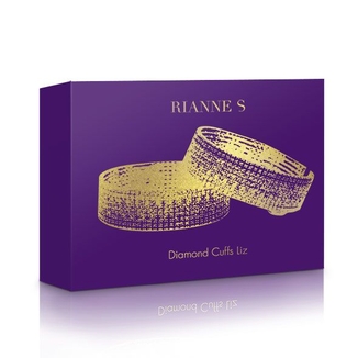 Лакшери наручники-браслеты с кристаллами Rianne S: Diamond Cuffs, подарочная упаковка, photo number 8