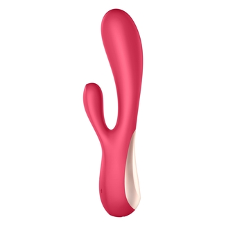 Смарт вибратор-кролик Satisfyer Mono Flex Red, 2 мотора, управление через интернет, фото №3