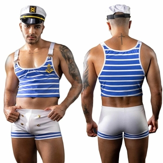 Эротический костюм моряка JSY 9109 One Size, numer zdjęcia 2