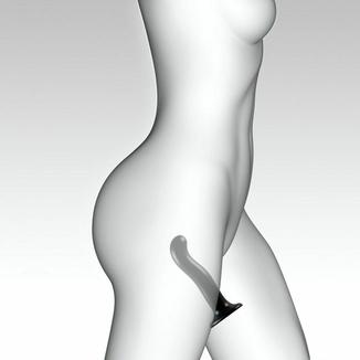 Насадка для страпона Strap-On-Me P&G-Spot Dildo, силикон, размер S, numer zdjęcia 7