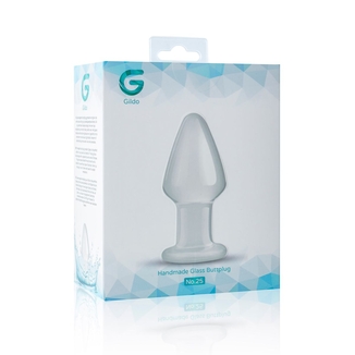 Стеклянная анальная пробка Gildo Glass Buttplug No. 25, numer zdjęcia 5