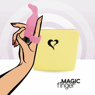 Вибратор на палец FeelzToys Magic Finger Vibrator Pink, фото №5