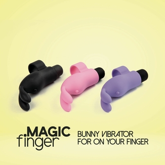 Вибратор на палец FeelzToys Magic Finger Vibrator Pink, фото №7