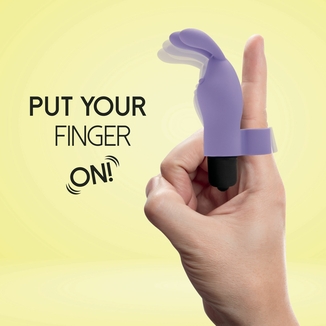 Вибратор на палец FeelzToys Magic Finger Vibrator Purple, фото №4