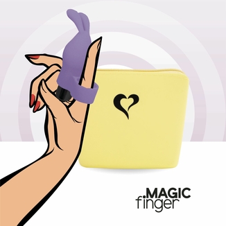 Вибратор на палец FeelzToys Magic Finger Vibrator Purple, фото №5
