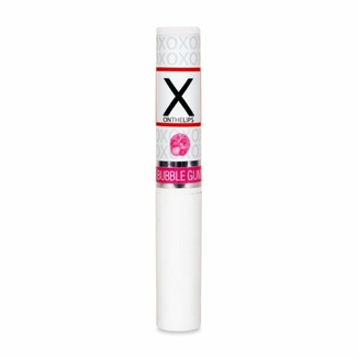 Стимулирующий бальзам для губ унисекс Sensuva - X on the Lips Bubble Gum с феромонами, жвачка, photo number 4