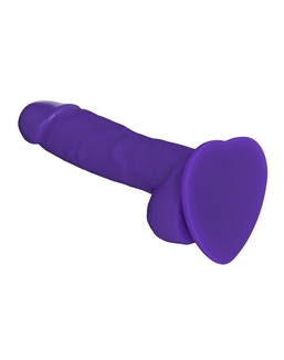 Реалистичный фаллоимитатор Strap-On-Me SOFT REALISTIC DILDO Violet - Size S, фото №3