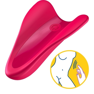 Вибратор на палец Satisfyer High Fly Red, numer zdjęcia 6