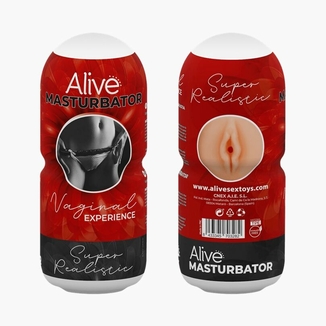 Мастурбатор-вагина Alive Vaginal Experience RED, numer zdjęcia 3