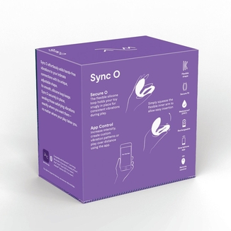 Смарт-вибратор для пар We-Vibe Sync O Light Purple, numer zdjęcia 12