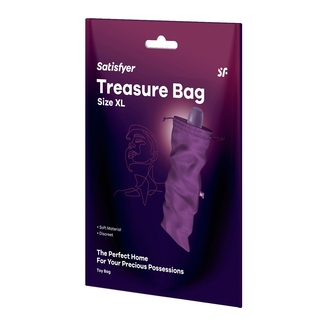 Мешочек для хранения игрушек Satisfyer Treasure Bag XL Violet, photo number 4