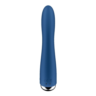 Вибратор точки G с вращением Satisfyer Spinning Vibe 1 Blue, 2 мотора, numer zdjęcia 5