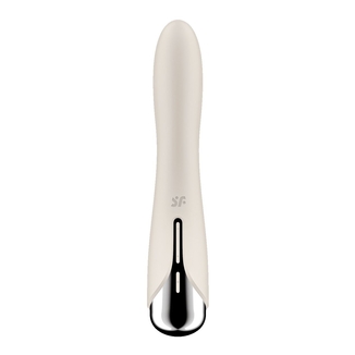 Вибратор точки G с вращением Satisfyer Spinning Vibe 1 Beige, 2 мотора, numer zdjęcia 7