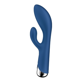 Вибратор-кролик с ротацией Satisfyer Spinning Rabbit 1 Blue, 3 мотора, photo number 4