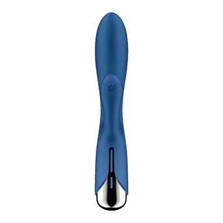 Вибратор-кролик с ротацией Satisfyer Spinning Rabbit 1 Blue, 3 мотора, numer zdjęcia 7