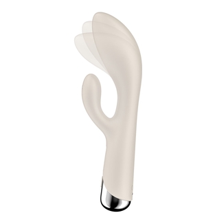 Вибратор-кролик с ротацией Satisfyer Spinning Rabbit 1 Beige, 3 мотора, photo number 3