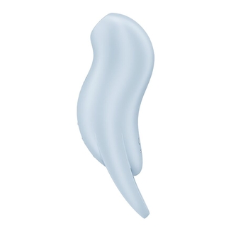 Вакуумный клиторальный стимулятор с вибрацией Satisfyer Pocket Pro 1 Blue, numer zdjęcia 3