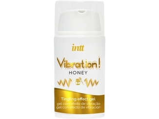 Жидкий вибратор Intt Vibration Honey (15 мл), густой гель, очень вкусный, действует до 30 мин, photo number 3