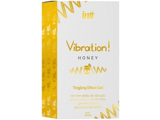 Жидкий вибратор Intt Vibration Honey (15 мл), густой гель, очень вкусный, действует до 30 мин, numer zdjęcia 4