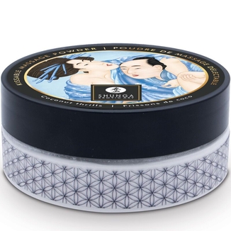 Вкусная пудра для оральных ласк Shunga Body Powder - Coconut Thrills (75 грамм), photo number 3